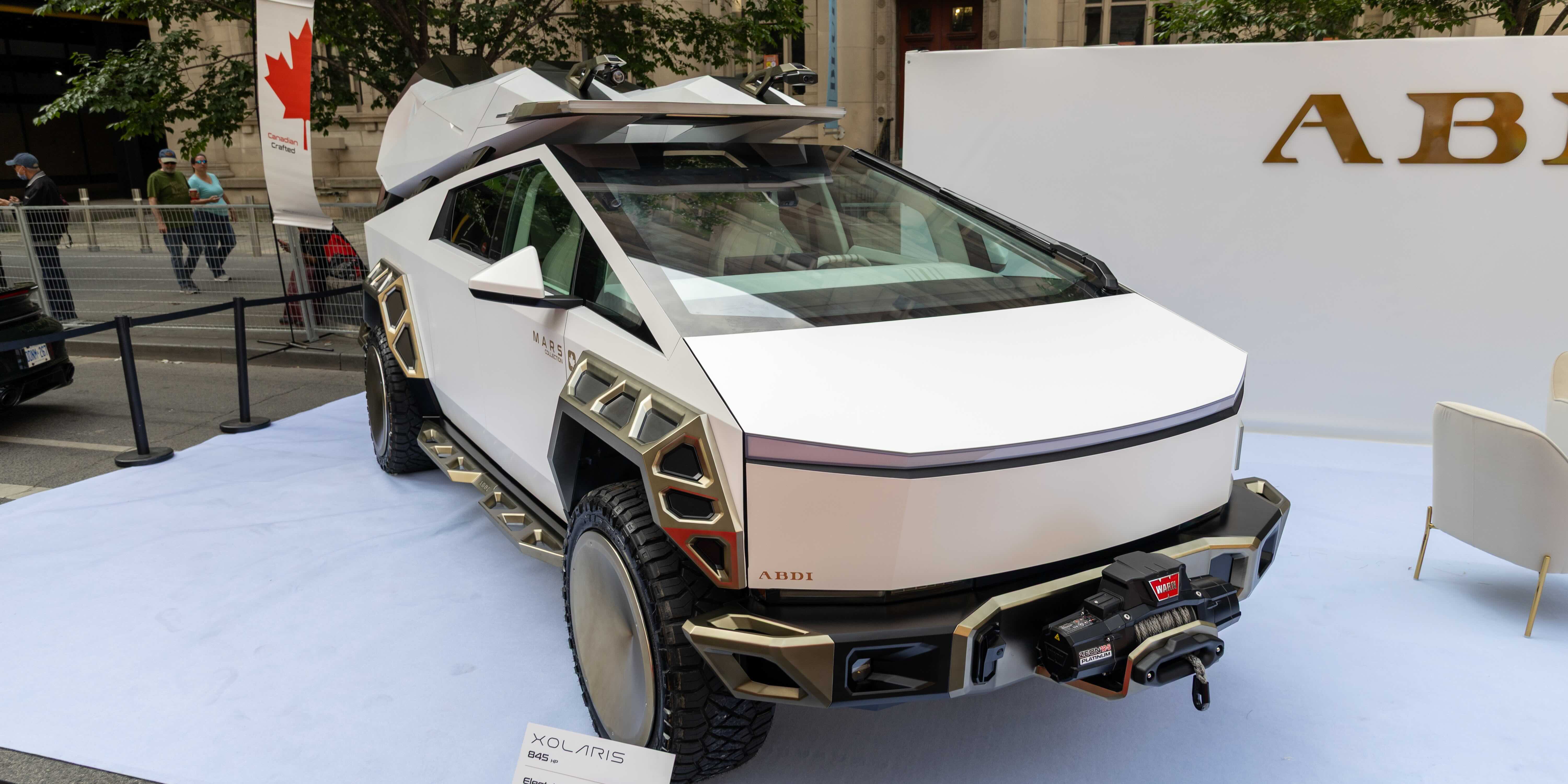 Xolaris on public display — ABDI booth