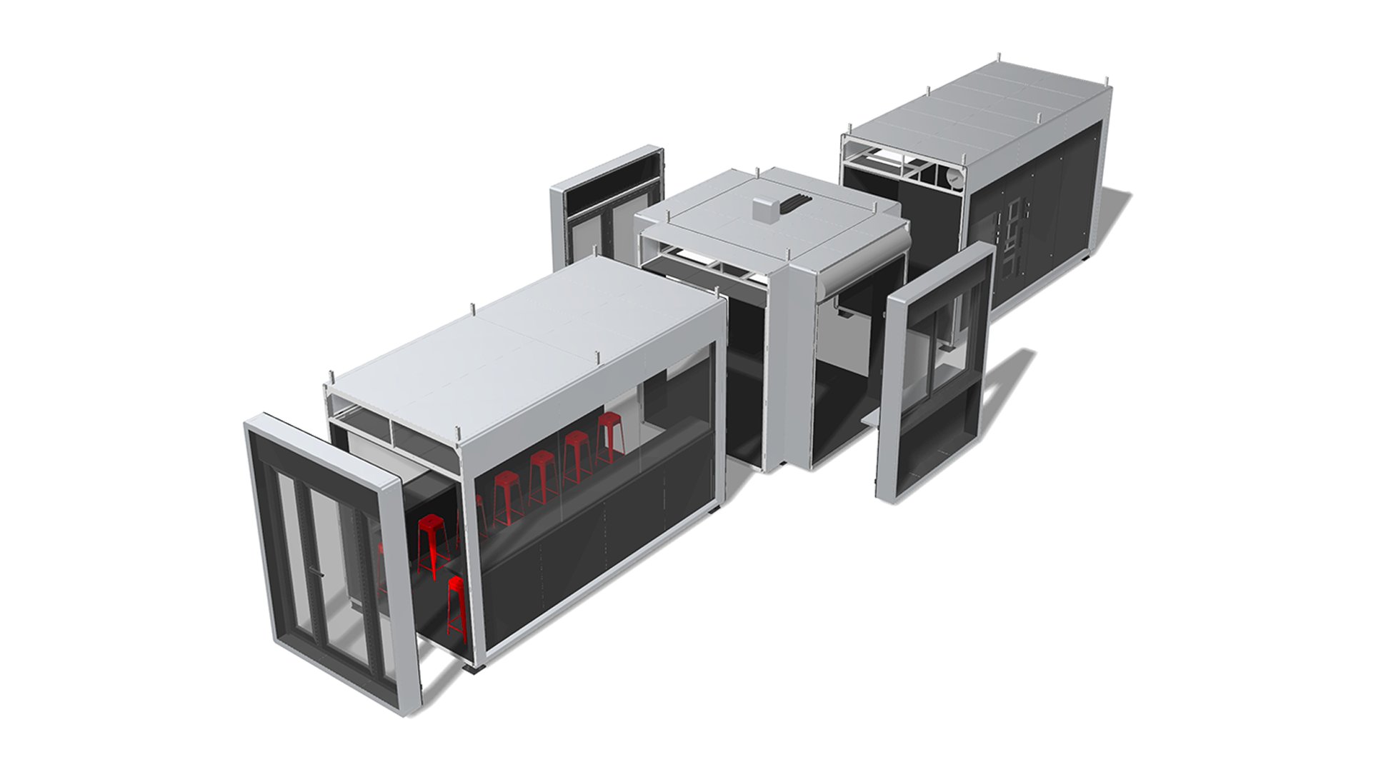 Niyazmandi-ha — exploded module system showing connection interface